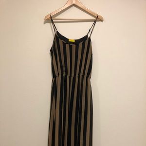 Dee Elle Striped Maxi Dress